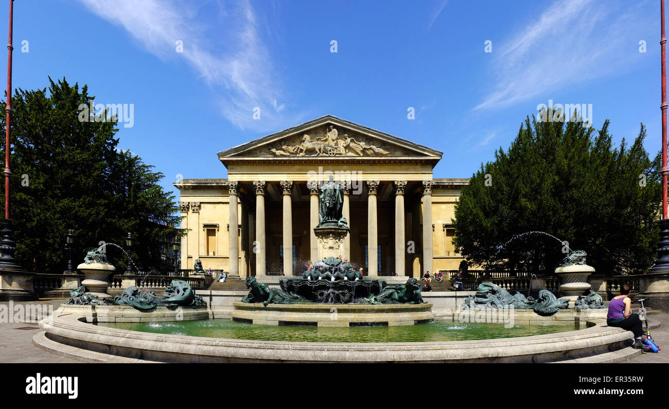 La Victoria camere che ospitano l'Università di Bristol del dipartimento di musica in Clifton, Bristol. Foto Stock