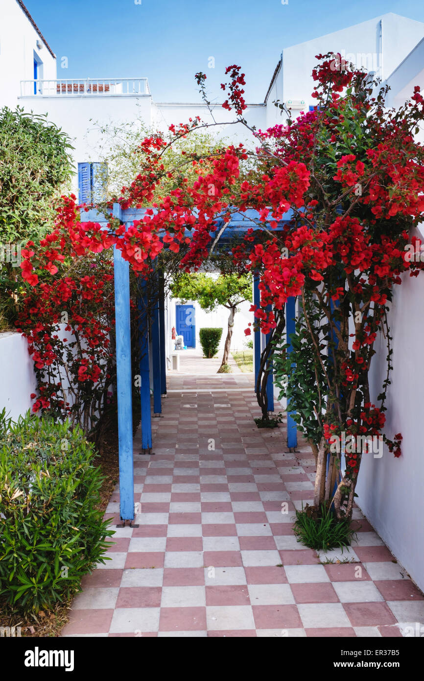 Resort di vacanza in Lefkada, Grecia Foto Stock