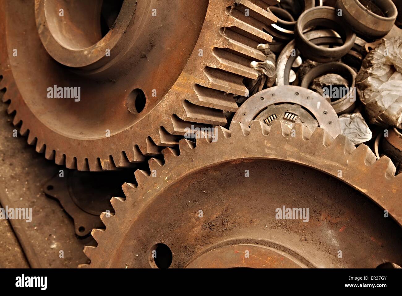 Ruote dentate Foto Stock