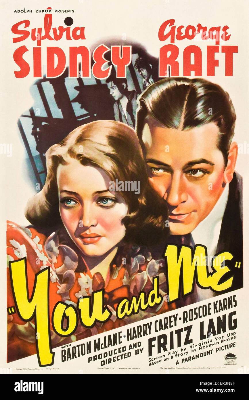 Voi e me - poster del filmato Foto Stock