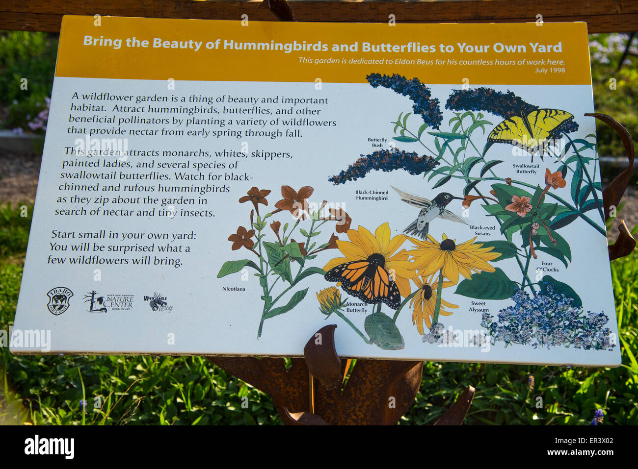 MK Natura Centro faunistico, Boise, Idaho Foto Stock