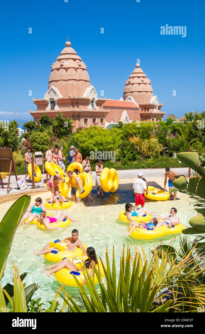 Siam Park parco acquatico vicino a Playa de Las Americas a Tenerife, Isole Canarie, Spagna Foto Stock