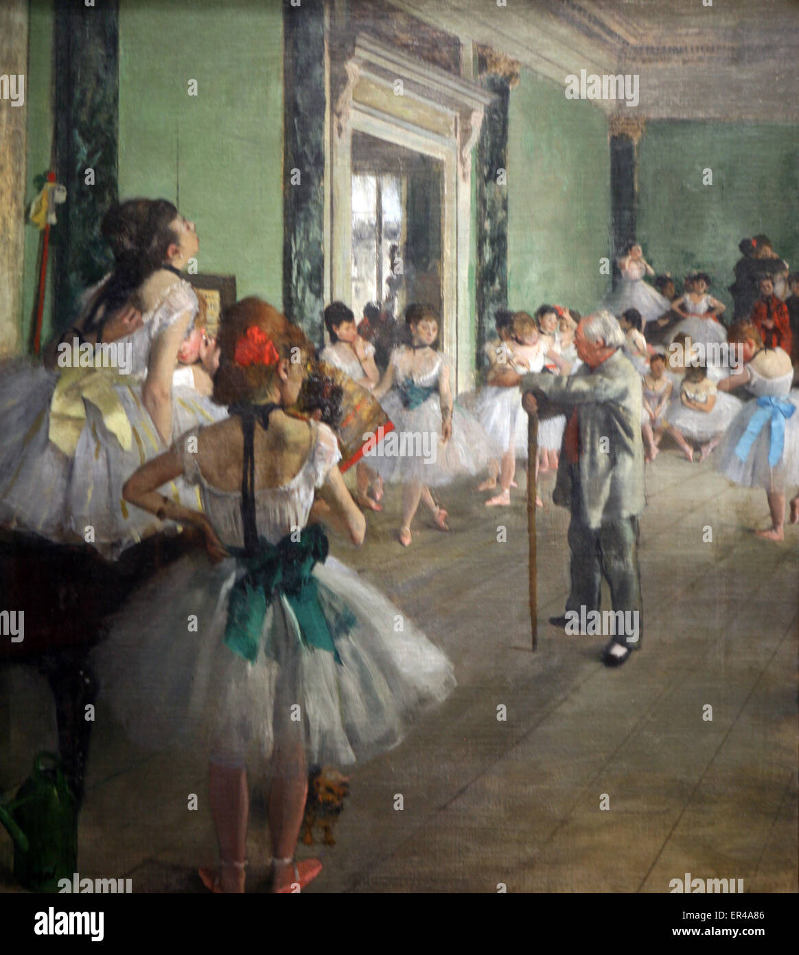 Edgar Degas Classe de Danse Dance classe Foto Stock