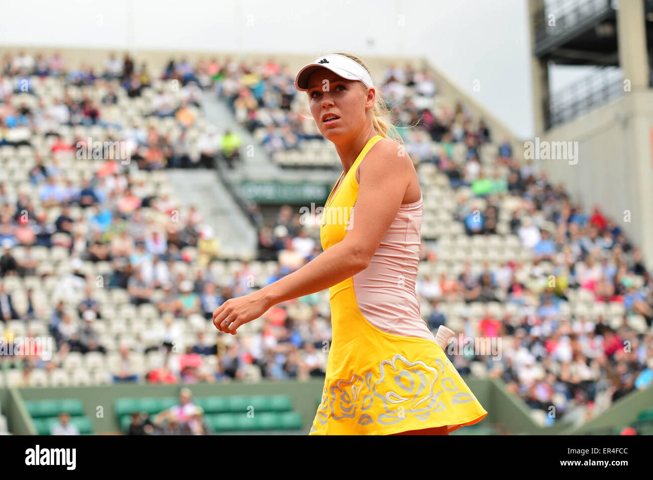 Caroline WOZNIACKI - 26.05.2015 - Jour 3 - Roland Garros 2015.Photo : Dave inverno/Icona Sport Foto Stock