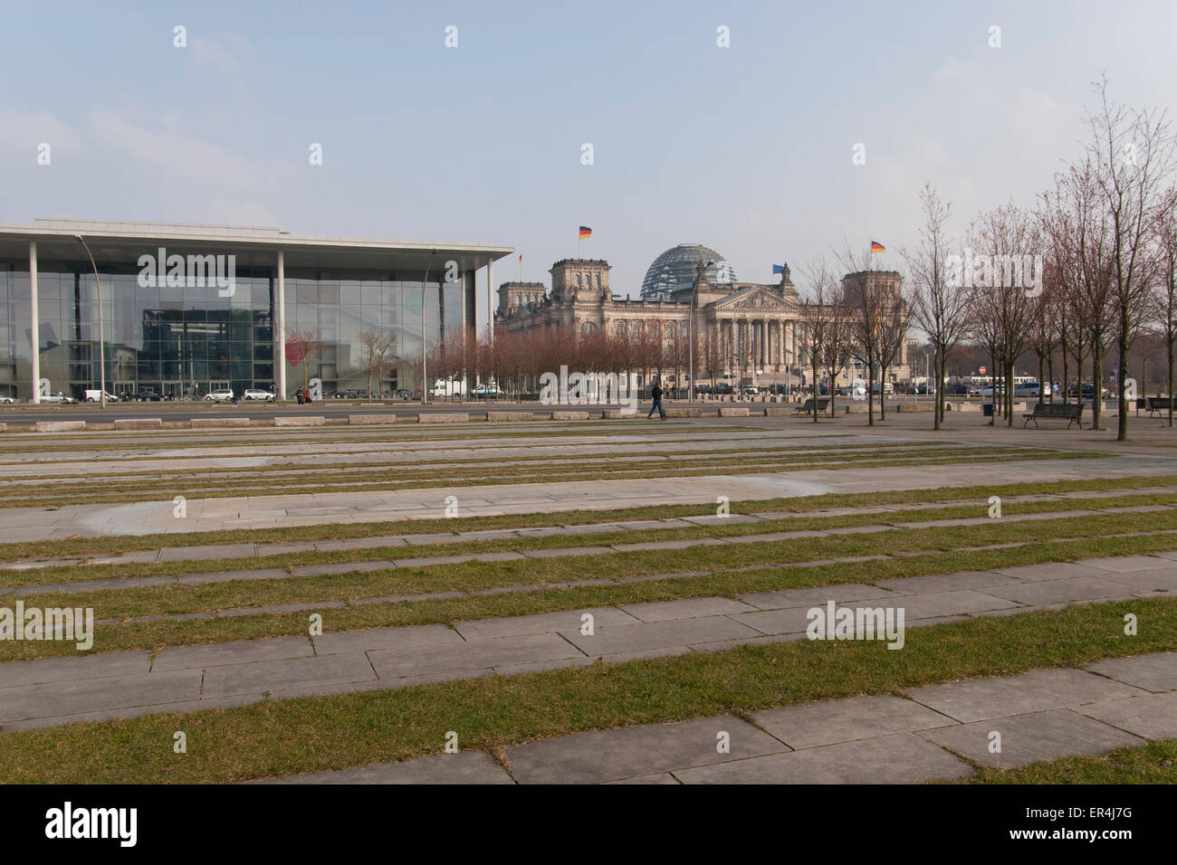 Il Reichstag Bundestag Berlino Germania Foto Stock