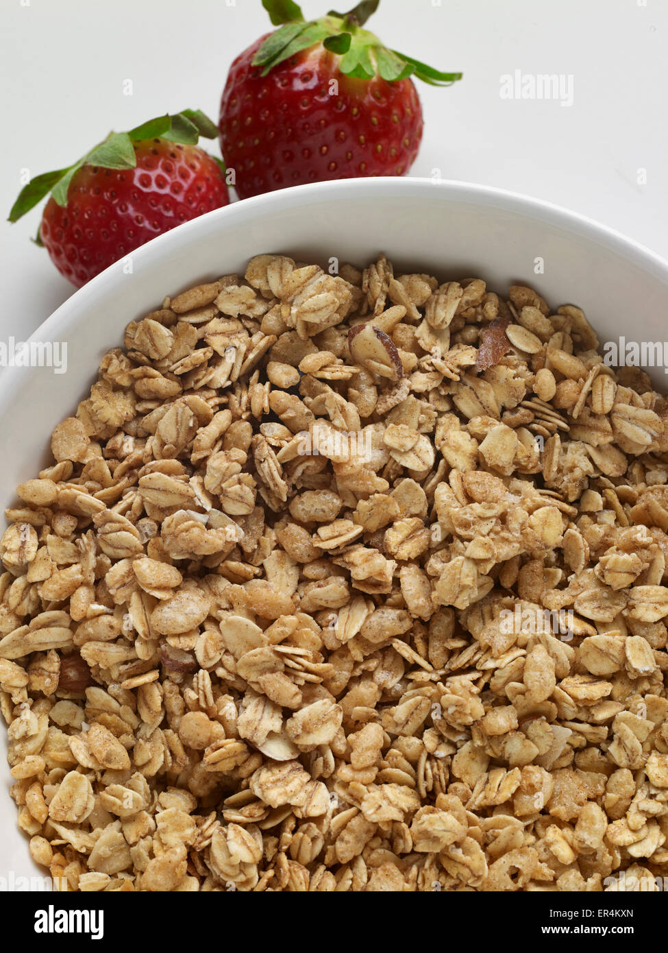Ciotola di cereali granola Foto Stock