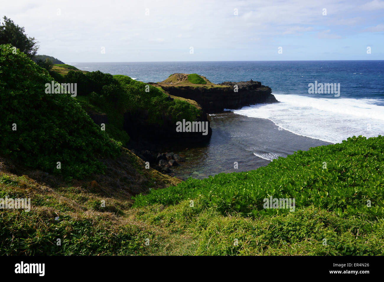 Costa sud dell'Isola di Mauritius Foto Stock