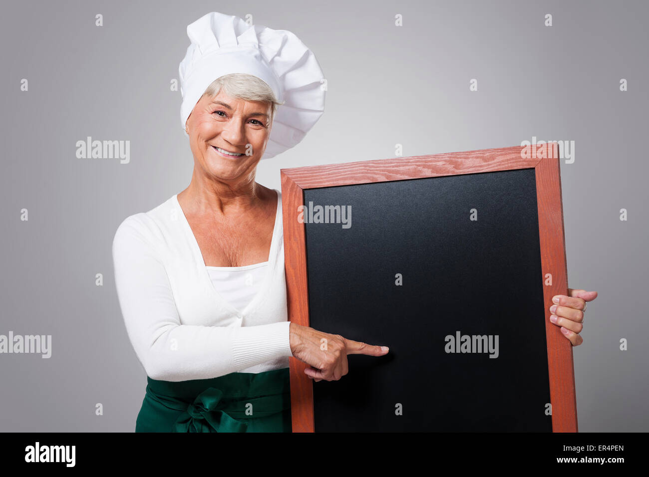 Questa antica ricetta tramandata di generazione in generazione. Debica, Polonia Foto Stock