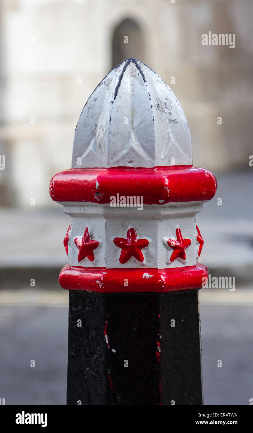 Il monumento nr stazione Banca City of London Foto Stock