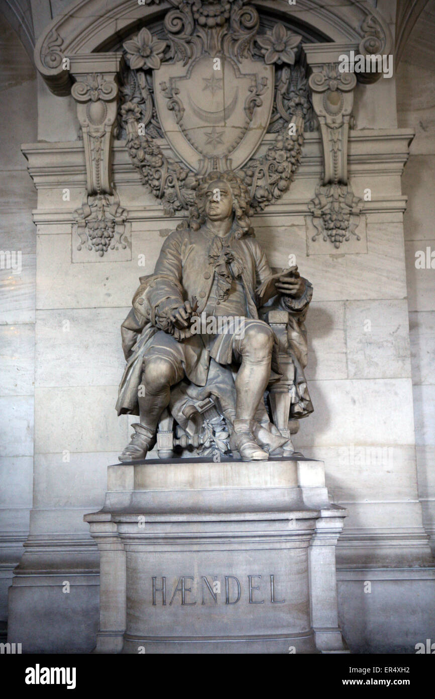 All'interno dell'Opera di Parigi Palais Garnier Foto Stock