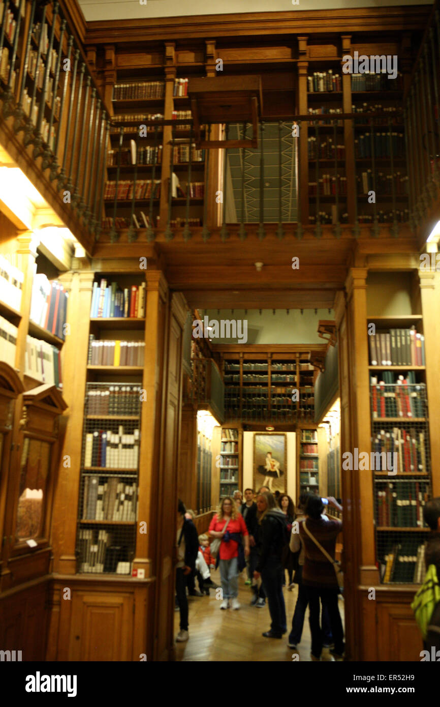 All'interno dell'Opera di Parigi Palais Garnier Foto Stock
