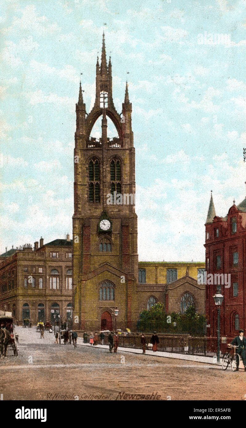 Cattedrale di San Nicola, Newcastle upon Tyne, Contea di Durham Foto Stock