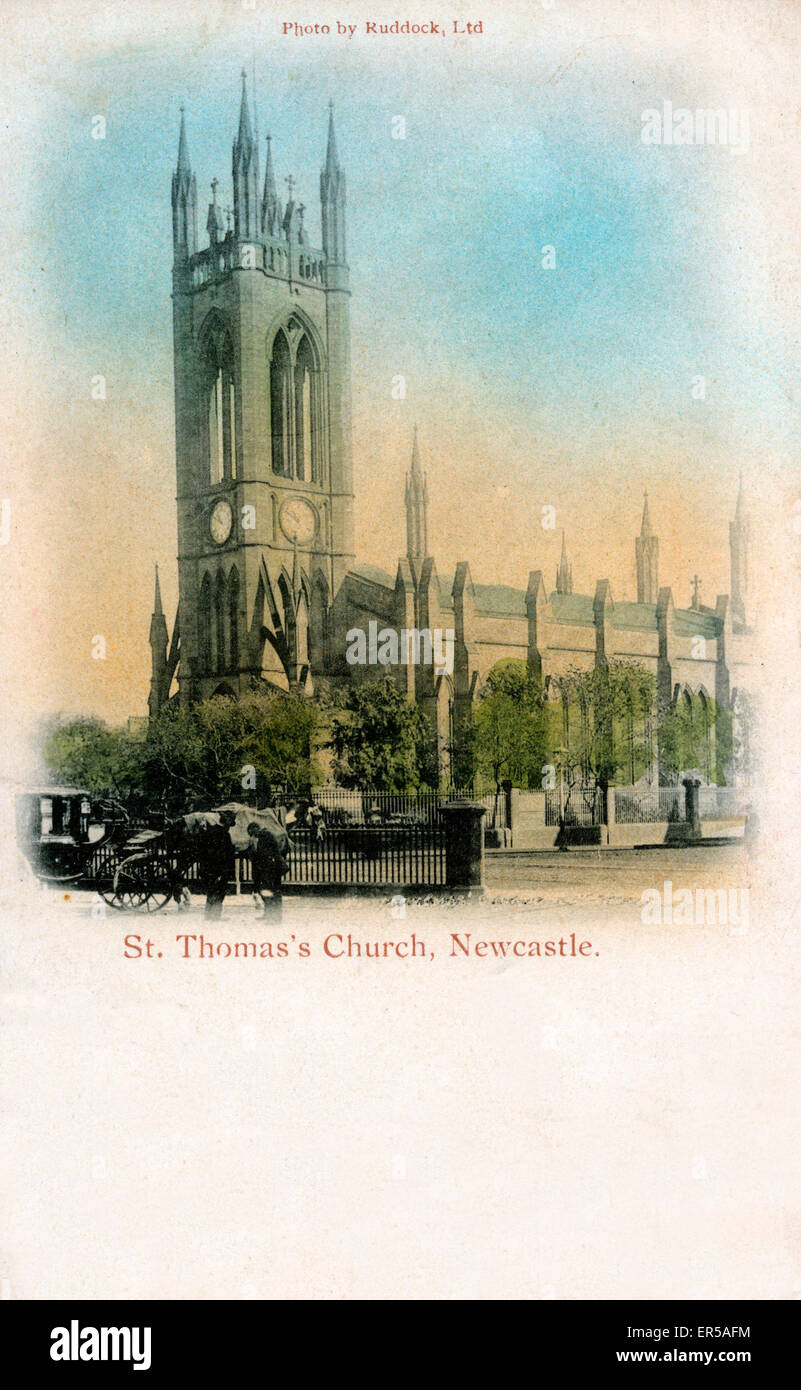 St Thomas's Church, Newcastle upon Tyne, contea di Durham Foto Stock