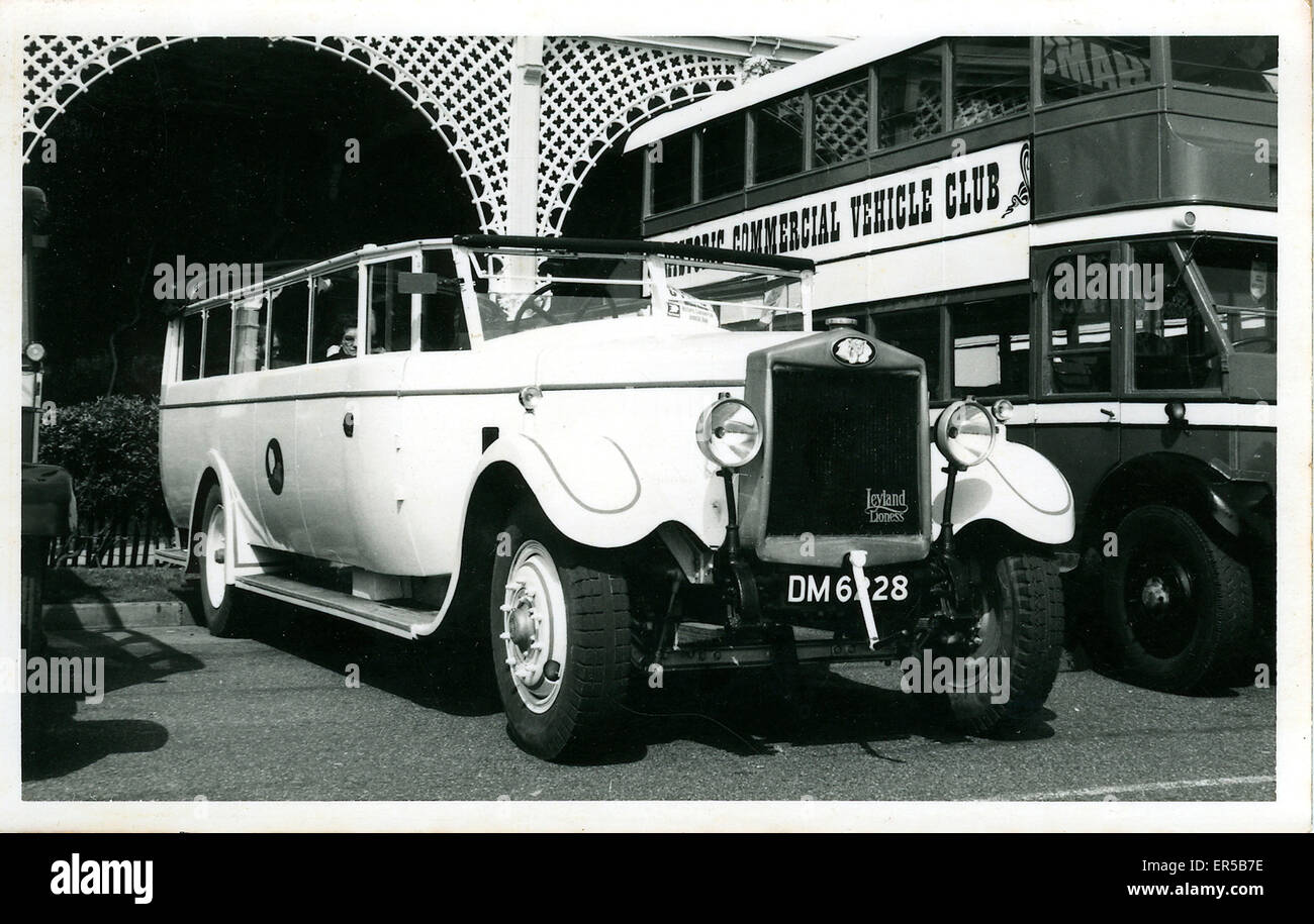 Leyland autobus scoperto - autobus Foto Stock