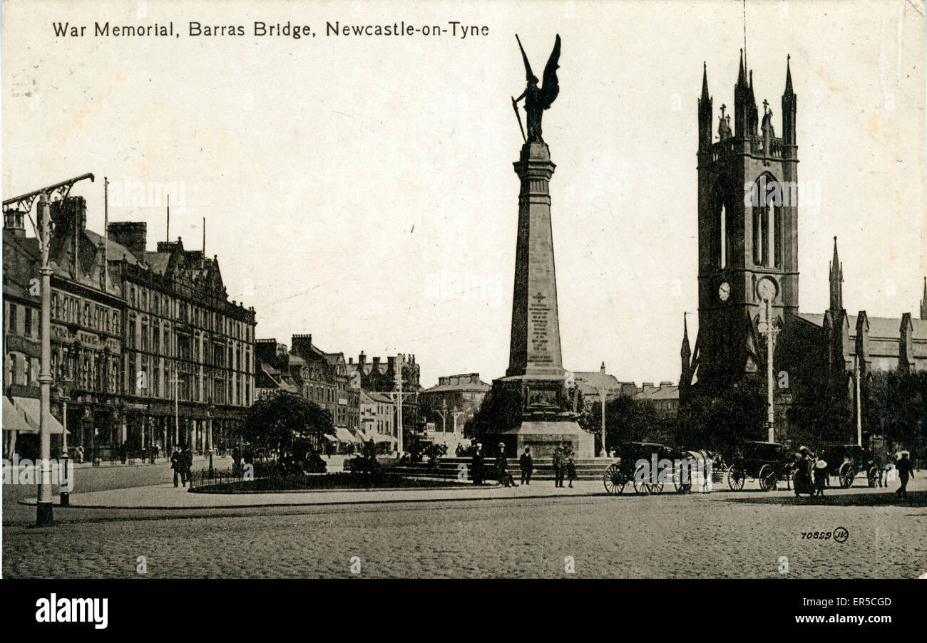 Barras Bridge, Newcastle upon Tyne, Northumberland Foto Stock