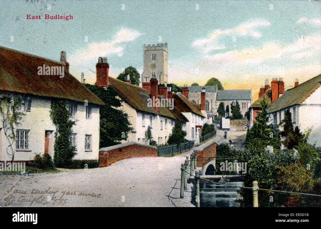 The Village, East Budleigh, Devon Foto Stock