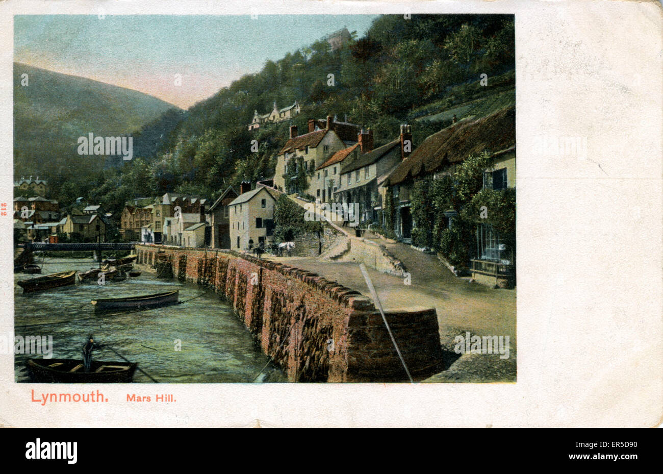 Mars Hill, Lynmouth, Devon Foto Stock