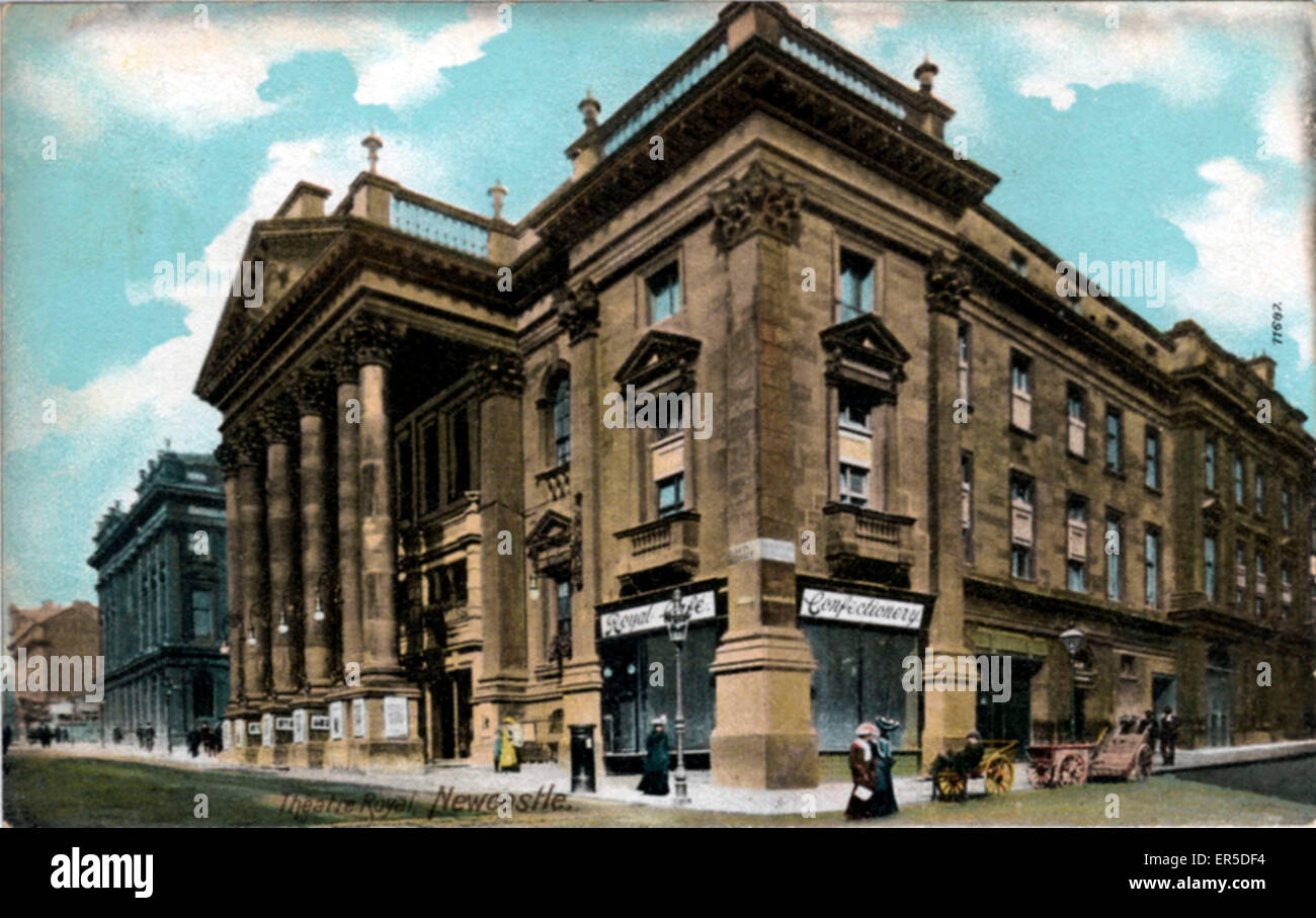 Theatre Royal, Newcastle upon Tyne, Northumberland Foto Stock
