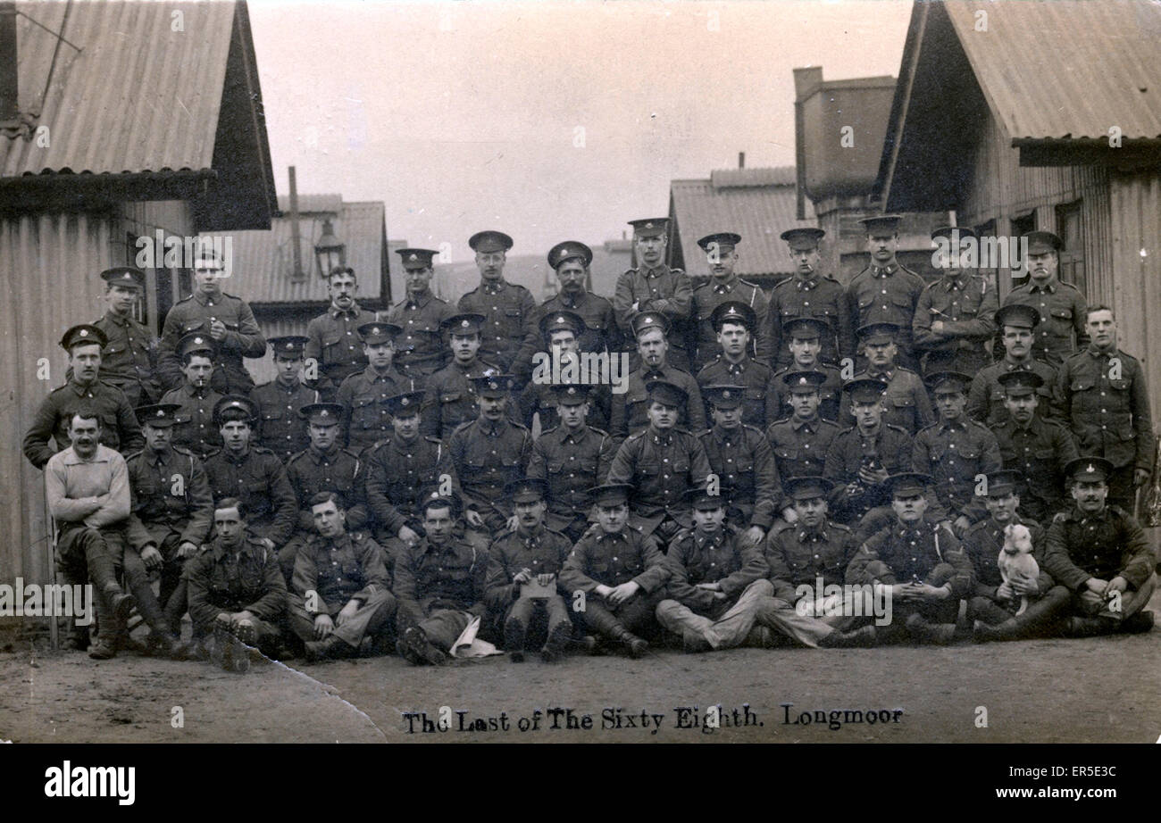 Truppe in uniforme - 68th Brigata, Longmoor, Hampshire Foto Stock