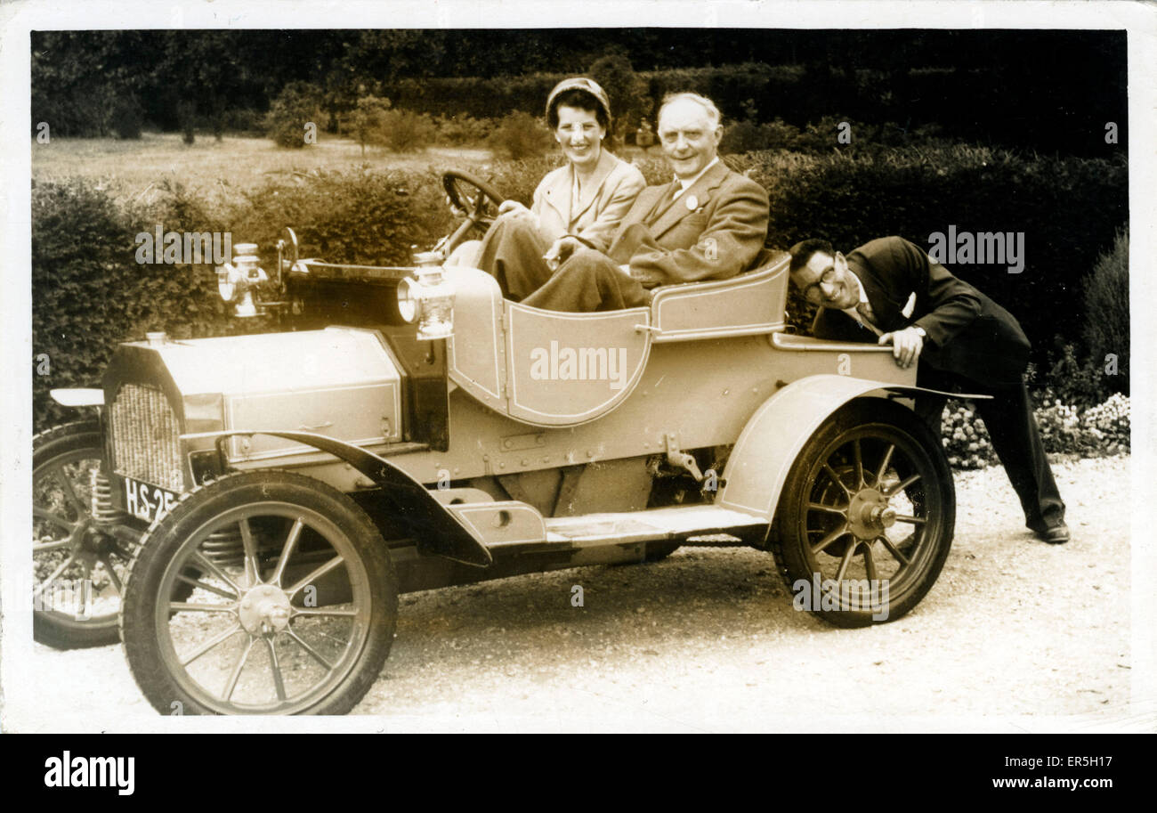 1904 6HP Brushmobile Vintage Car - Automobile Foto Stock