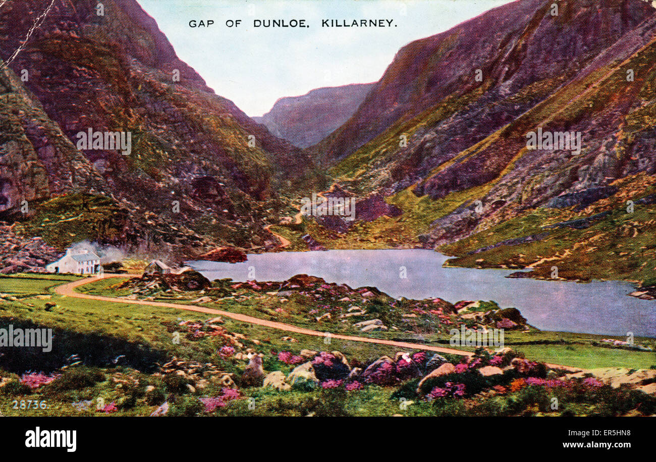 Gap of Dunloe, Dunloe, County Kerry Foto Stock