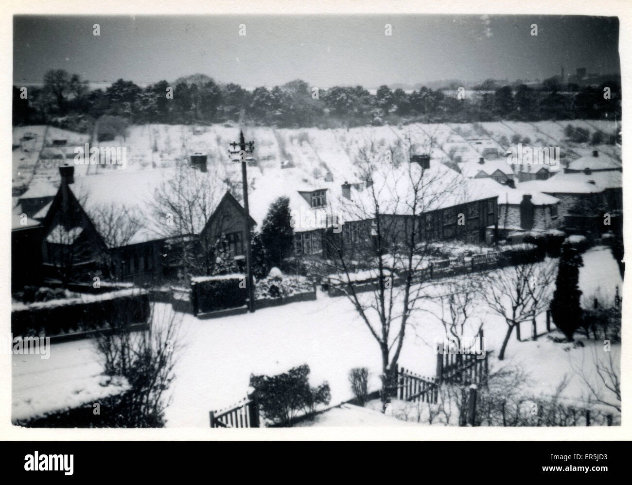 Case semi indipendenti, Coulsdon, Surrey Foto Stock