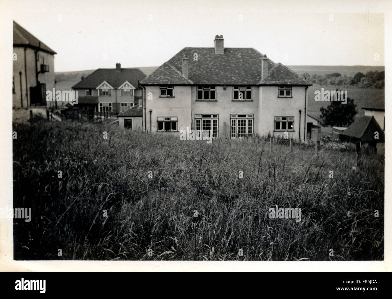 Case semi indipendenti, Coulsdon, Surrey Foto Stock