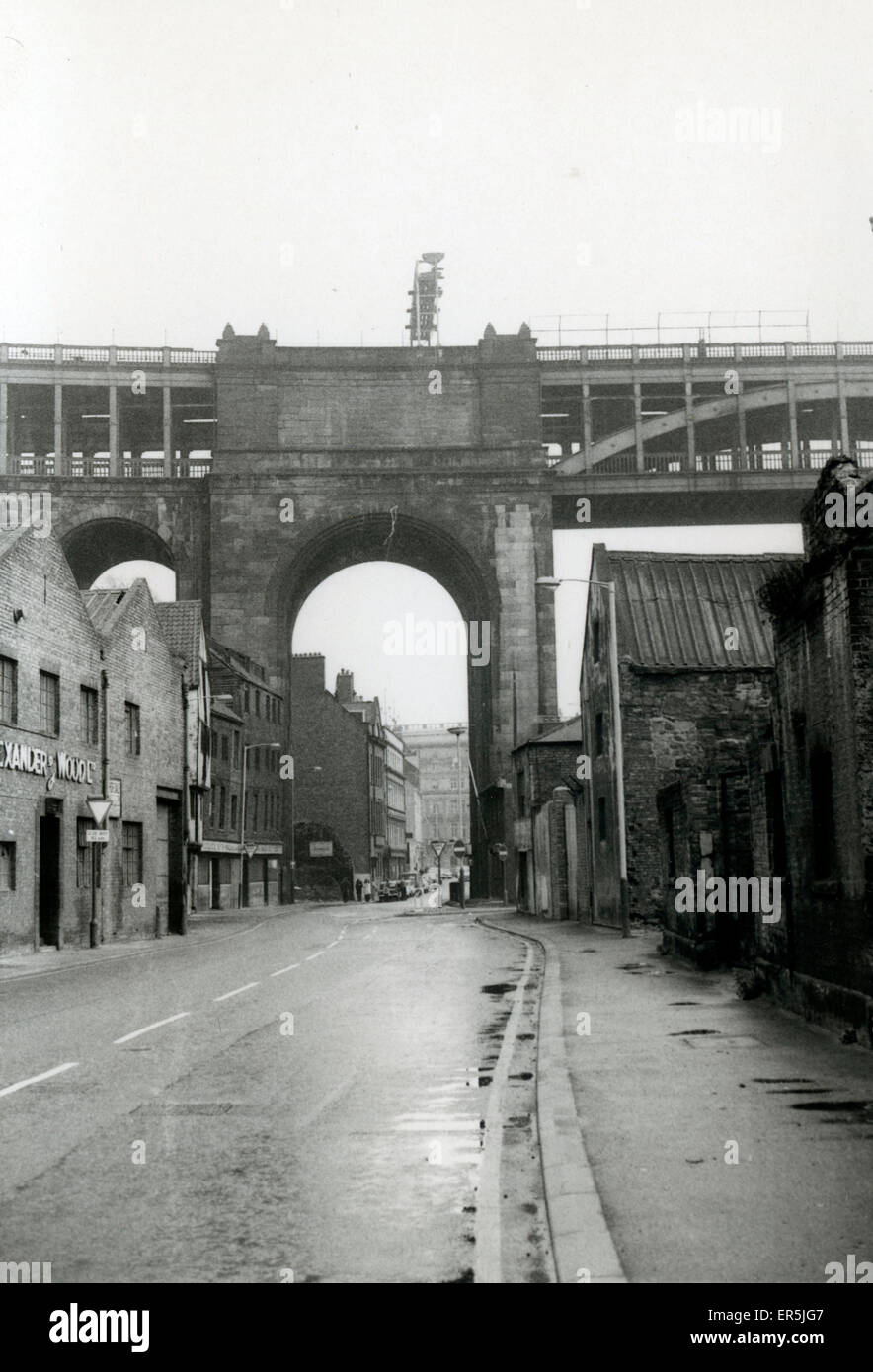 Chiudere, Newcastle-Upon-Tyne, Northumberland, Inghilterra. 1960s Foto Stock