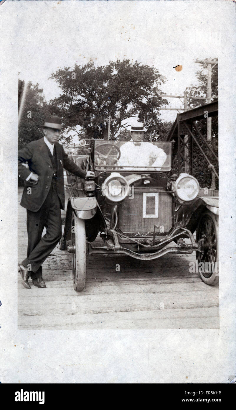 1911 Overland Vintage Car, USA Foto Stock