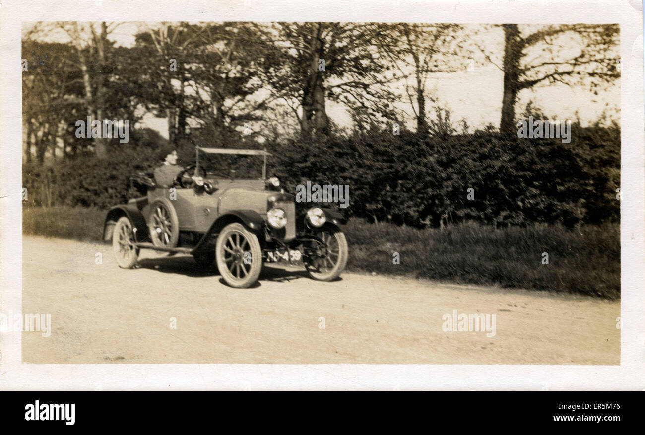 Morris Vintage Car a due posti, Gran Bretagna Foto Stock