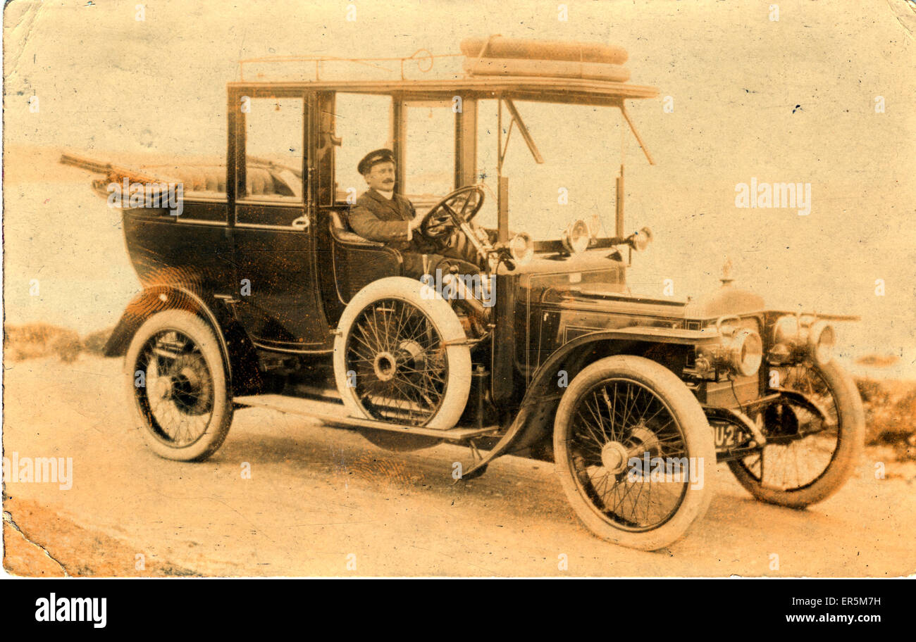 1911 Daimler Vintage Car, Inghilterra Foto Stock