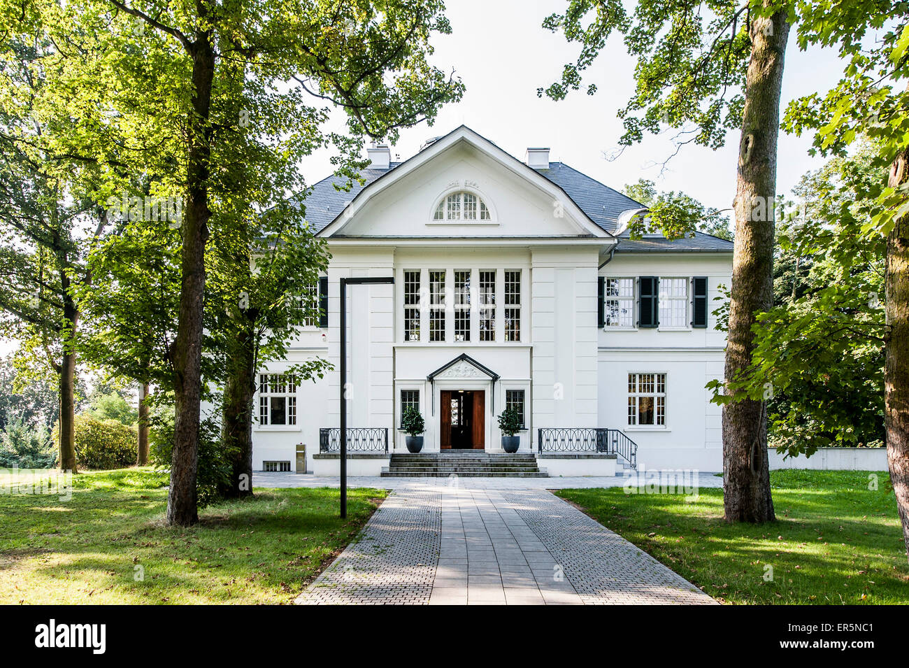 Villa in Heine park lungo la Elbchaussee in Hamburg, Amburgo, Germania Foto Stock