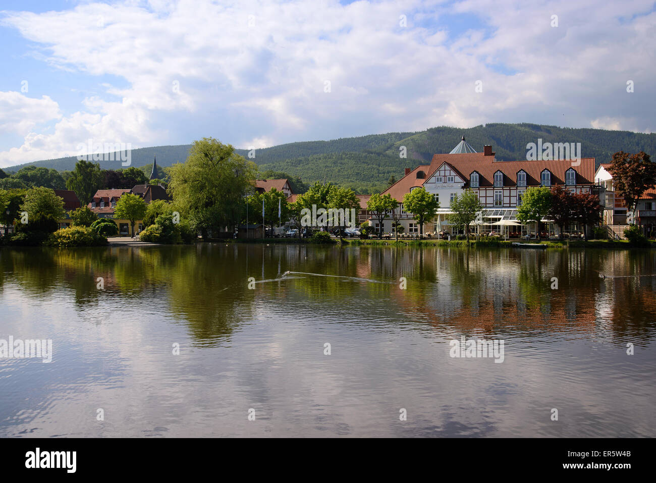 Ilsenburg, Harz, Sassonia-Anhalt, Germania, Europa Foto Stock