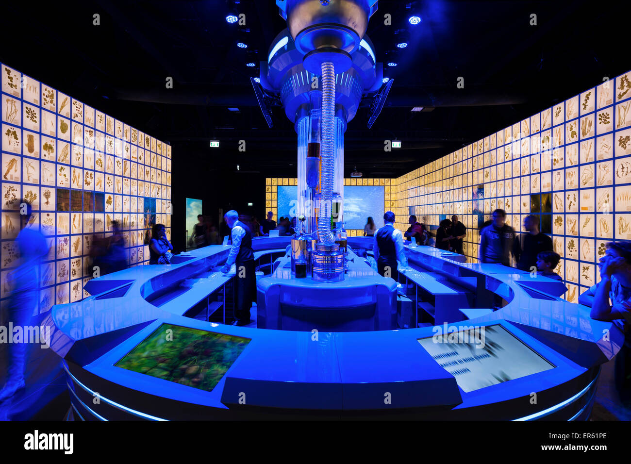 Main exhibition hall Milano Expo 2015 Russia Pavilion Milano Italia architetto Sergei Tchoban 2015. Foto Stock