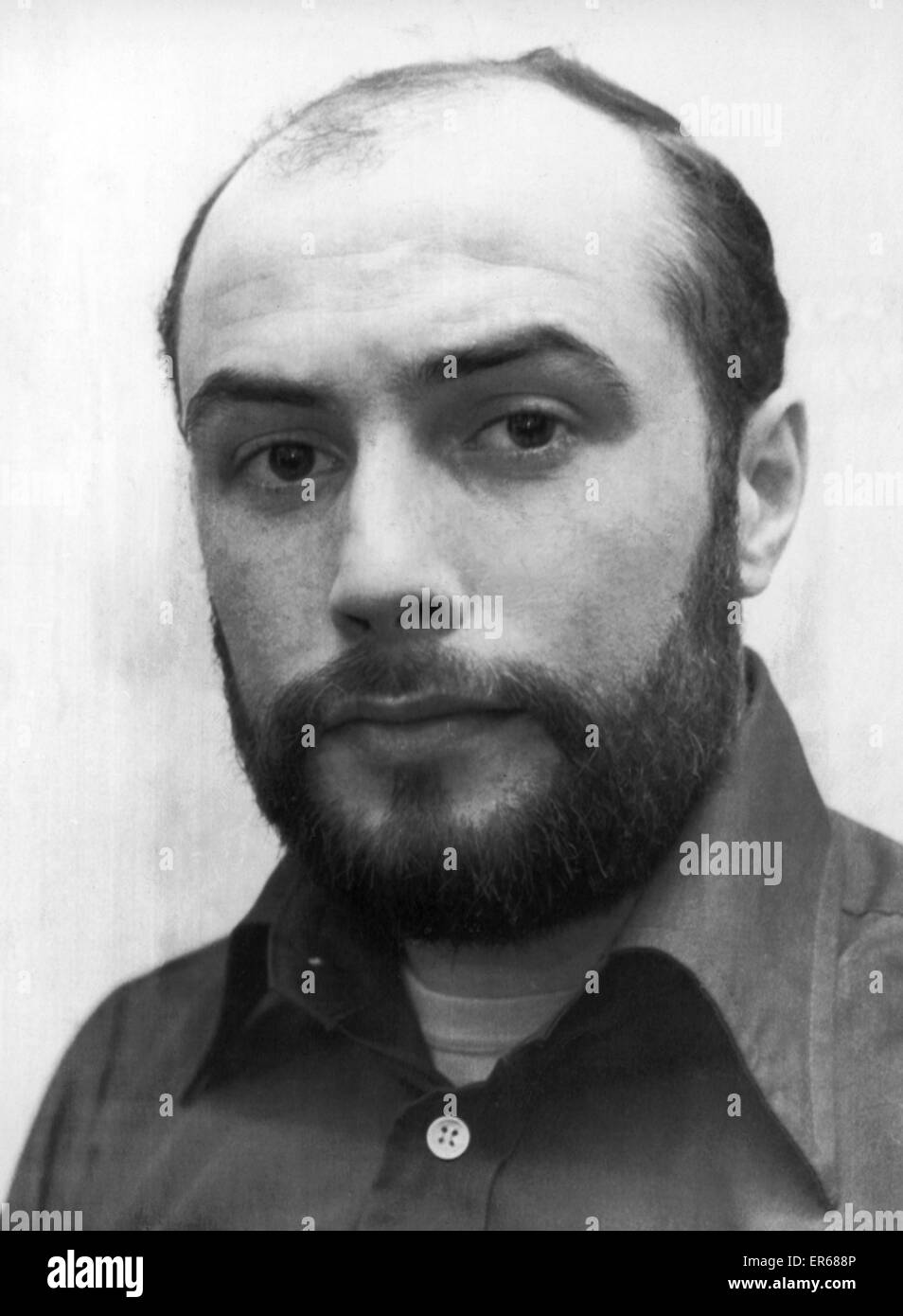 Colin Hardy, fratello di Trevor Hardy, raffigurato il 22 aprile 1977. Trevor Joseph Hardy, serial killer, è stato condannato (Maggio 1978) degli omicidi di Janet Lesley Stewart 15 Capodanno 1974, Wanda Skala, 17, assassinato luglio 1975 e Sharon Mosoph assassinato Marc Foto Stock