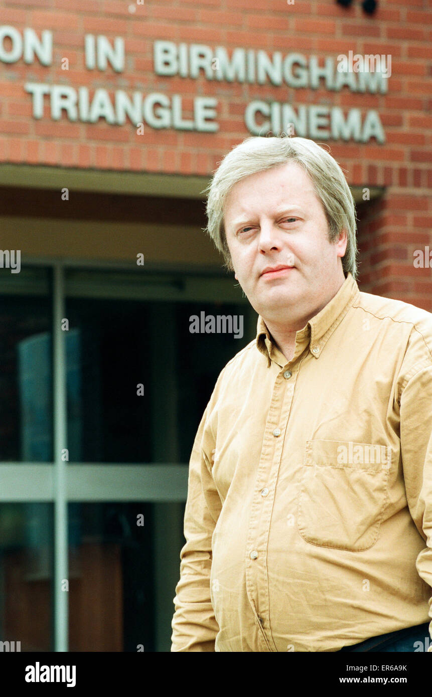 Peter Walsh direttore di programma del triangolo Cinema presso l Università di Aston. Il 27 luglio 1994 Foto Stock