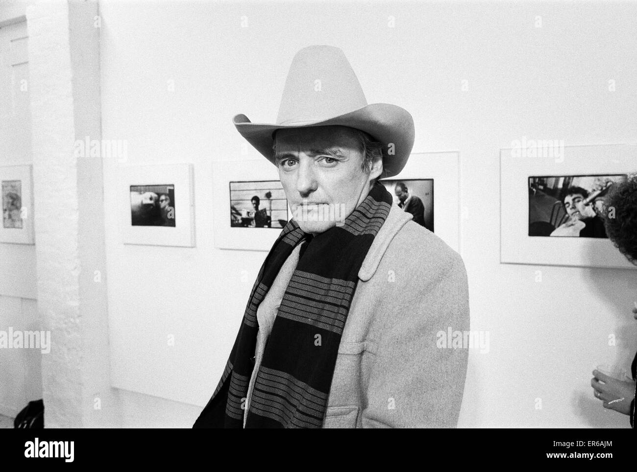 Dennis Hopper noi film del regista e attore visto qui a triangolo Cinema in Aston, Birmingham 29 Marzo 1982 Foto Stock