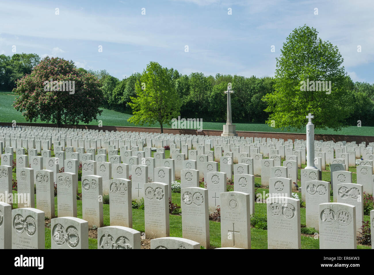 Stazione Heilly. Le somme Foto Stock