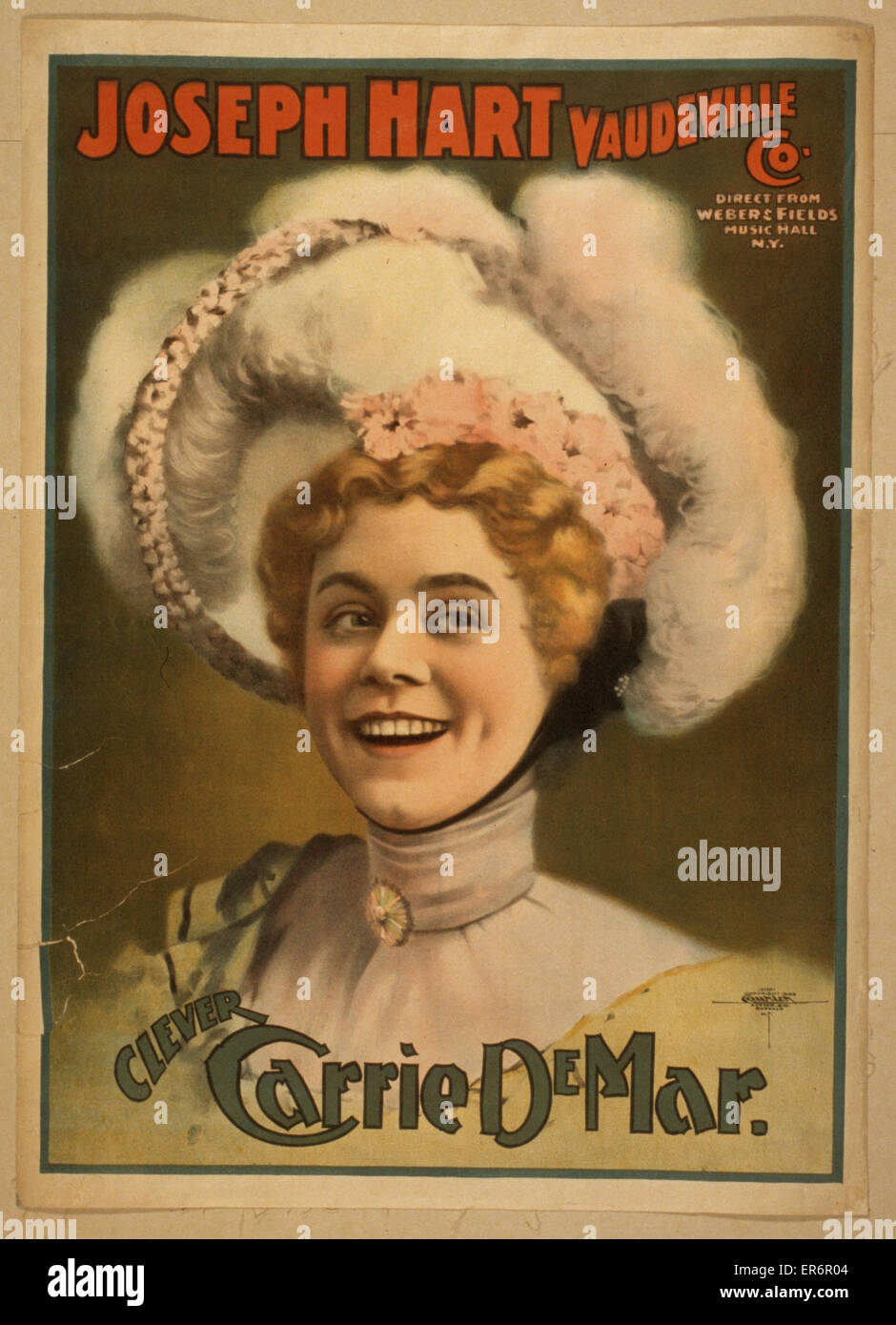 Joseph Hart Vaudeville Co. Diretta da Weber & Fields Music Foto Stock