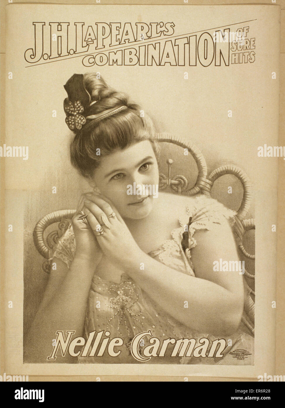 Nellie Carman Foto Stock