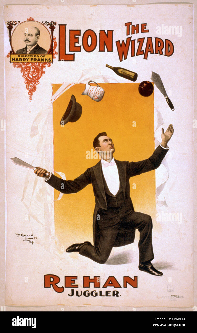 Leon la procedura guidata Foto Stock