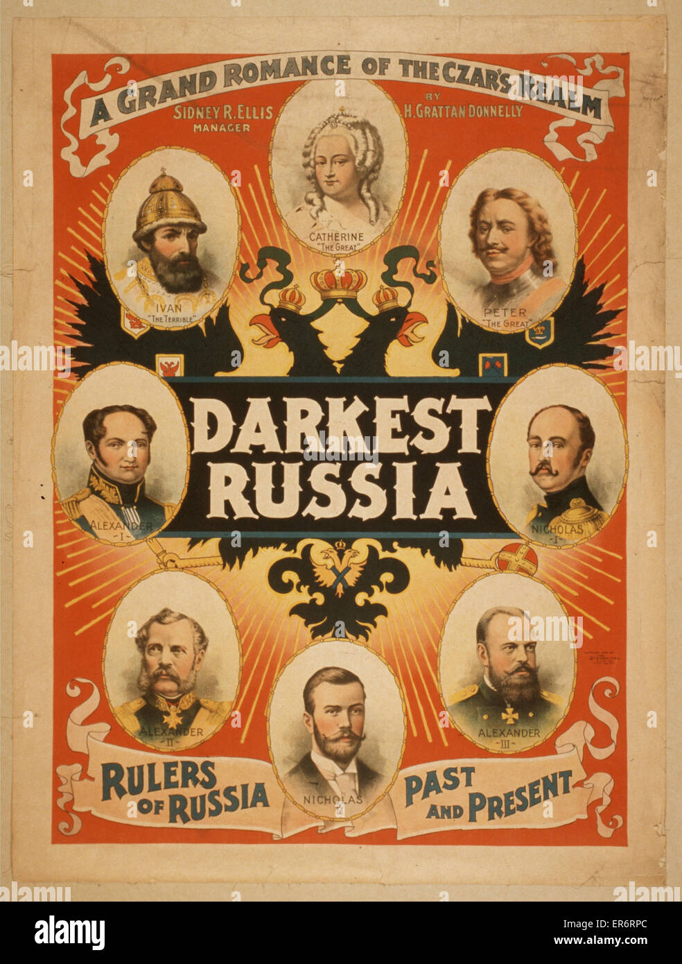 La Russia più oscura un grande romanticismo del regno dello Zar Foto Stock