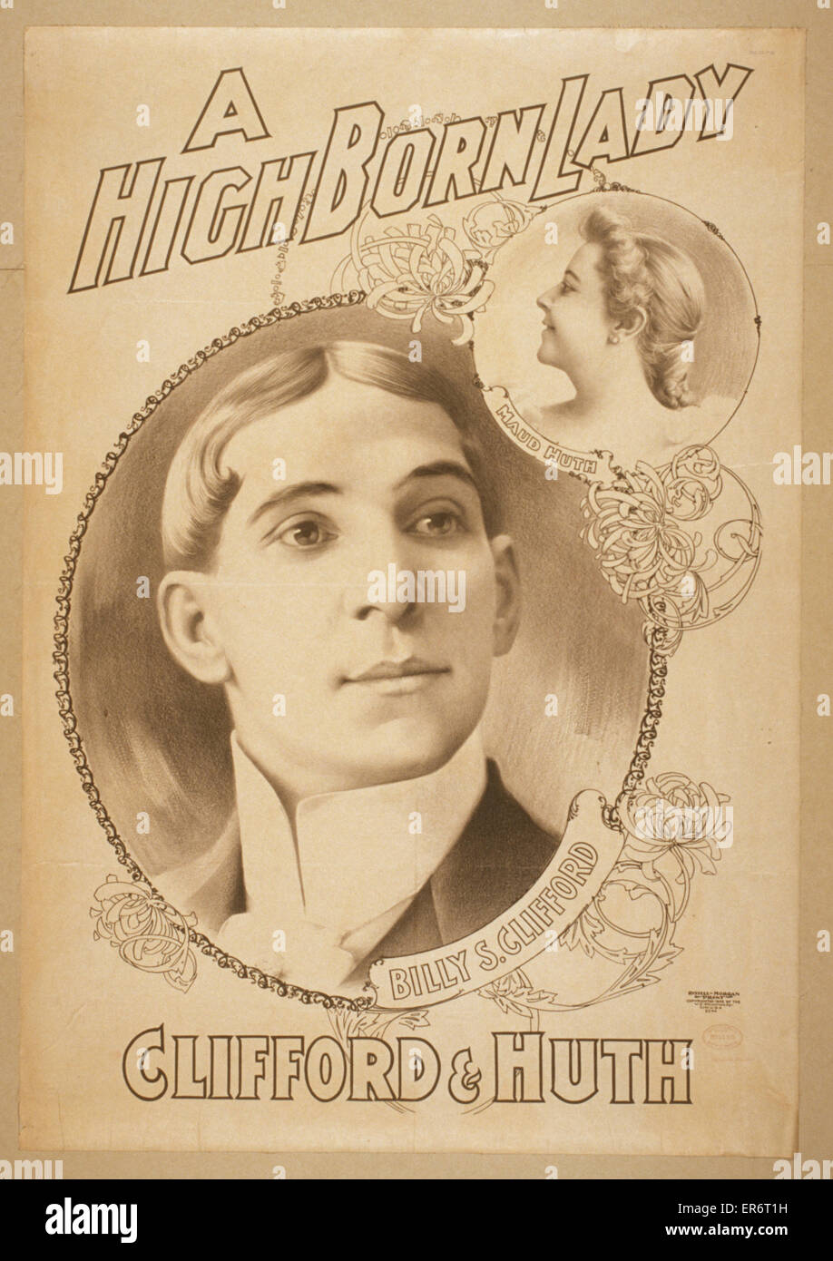 Un alto nato lady Foto Stock