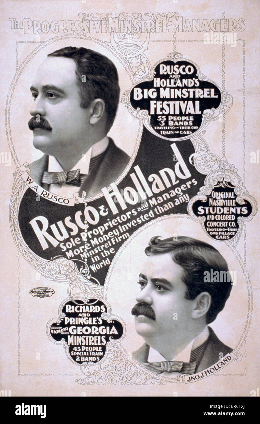 Rusco & Holland, proprietari unici e manager più soldi in Foto Stock