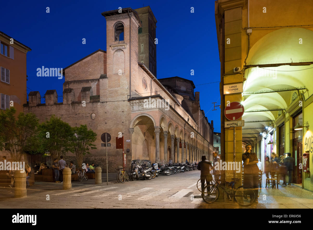 Università degli Studi di Bologna, Italia. Foto Stock