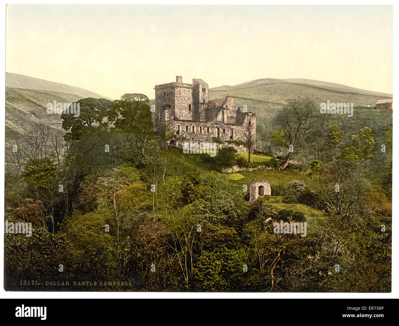Castello Campbell, Dollaro, Scozia Foto Stock