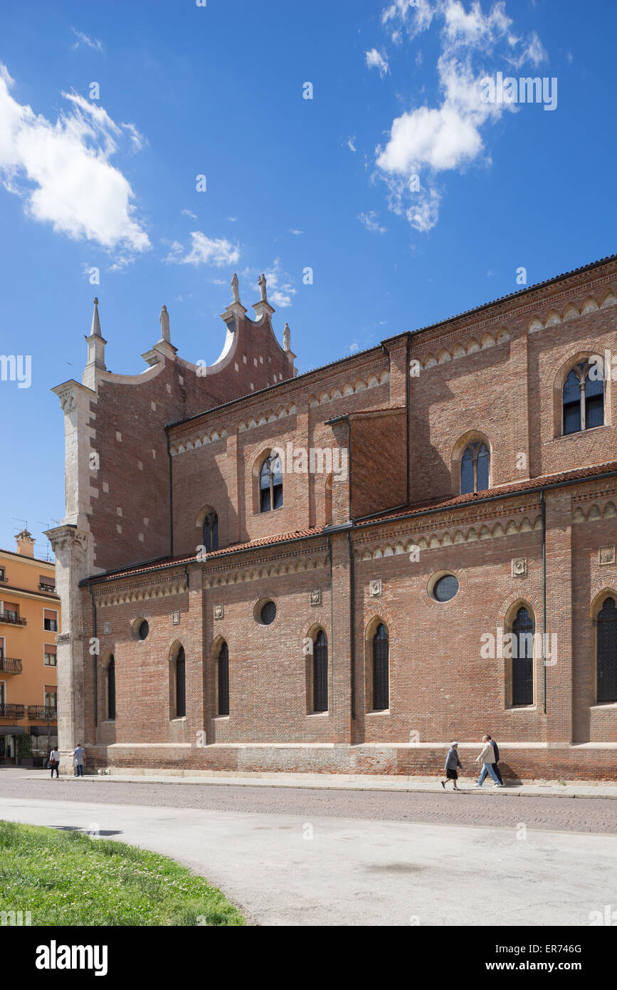 Vicenza Cattedrale in Piazza del Duomo, Vicenza Italia. Architetto Andrea Palladio. Foto Stock