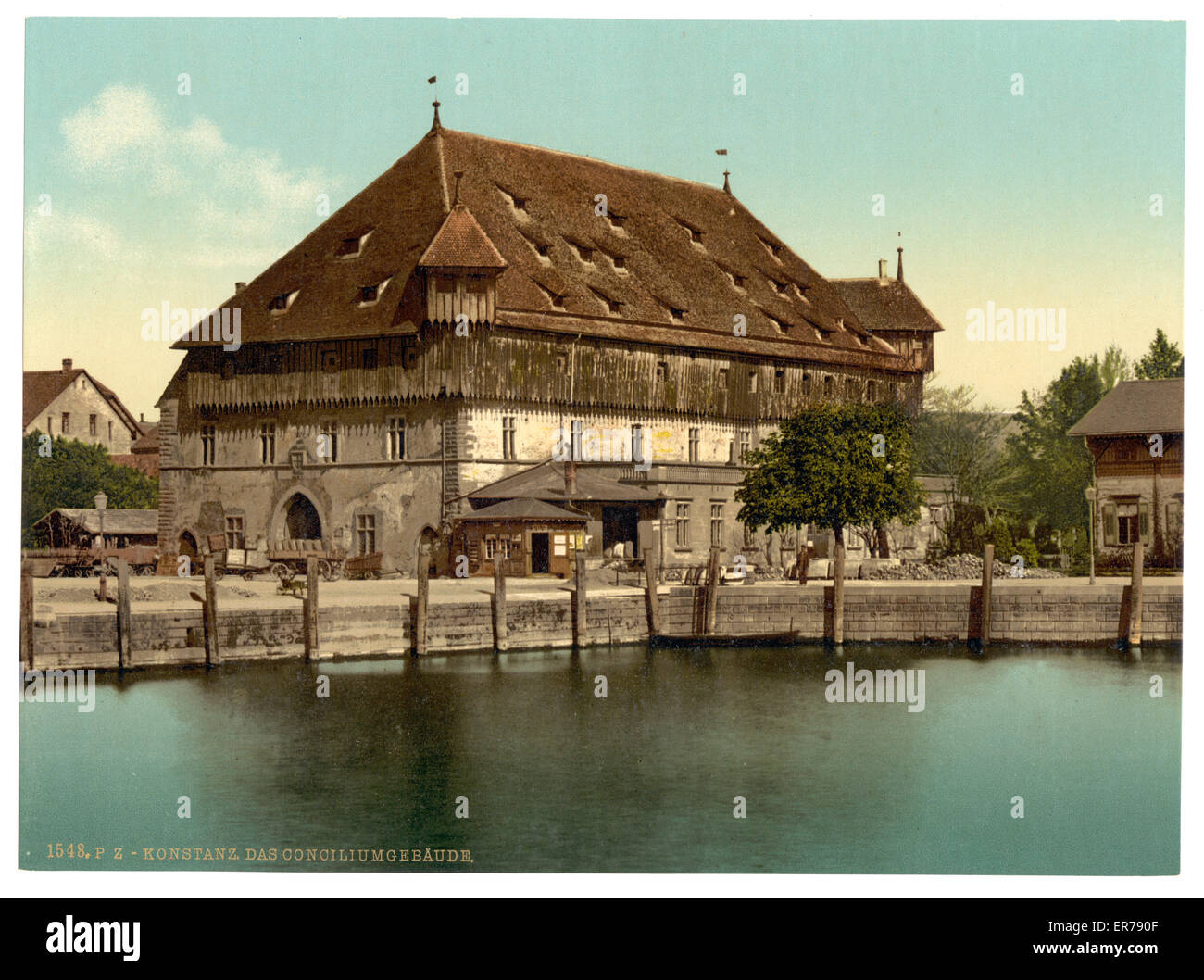 Edificio del Consiglio, Costanza (Konstanz), Baden, Germania Foto Stock