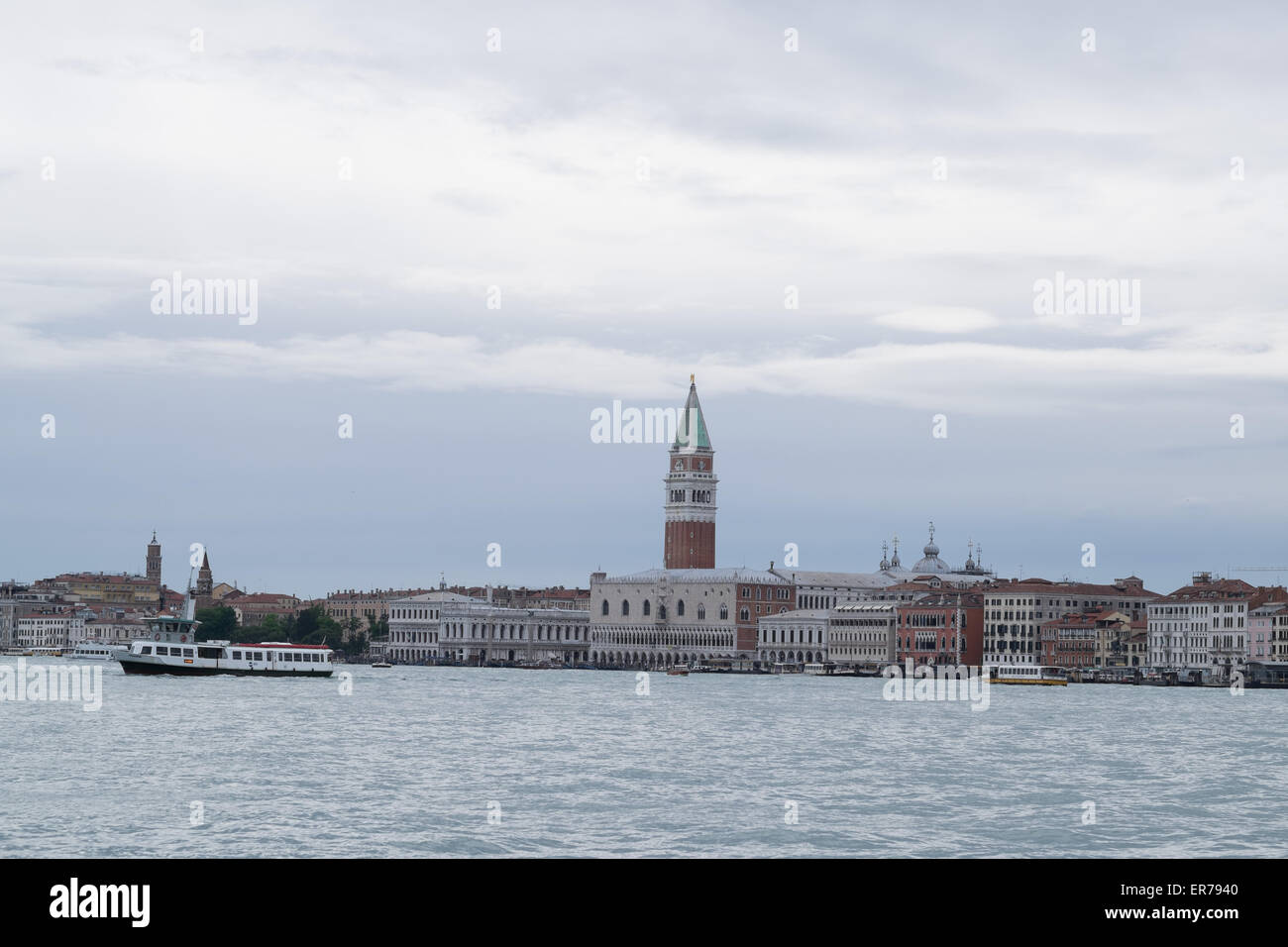 Piazza San Marco) a Venezia in Italia. Foto Stock