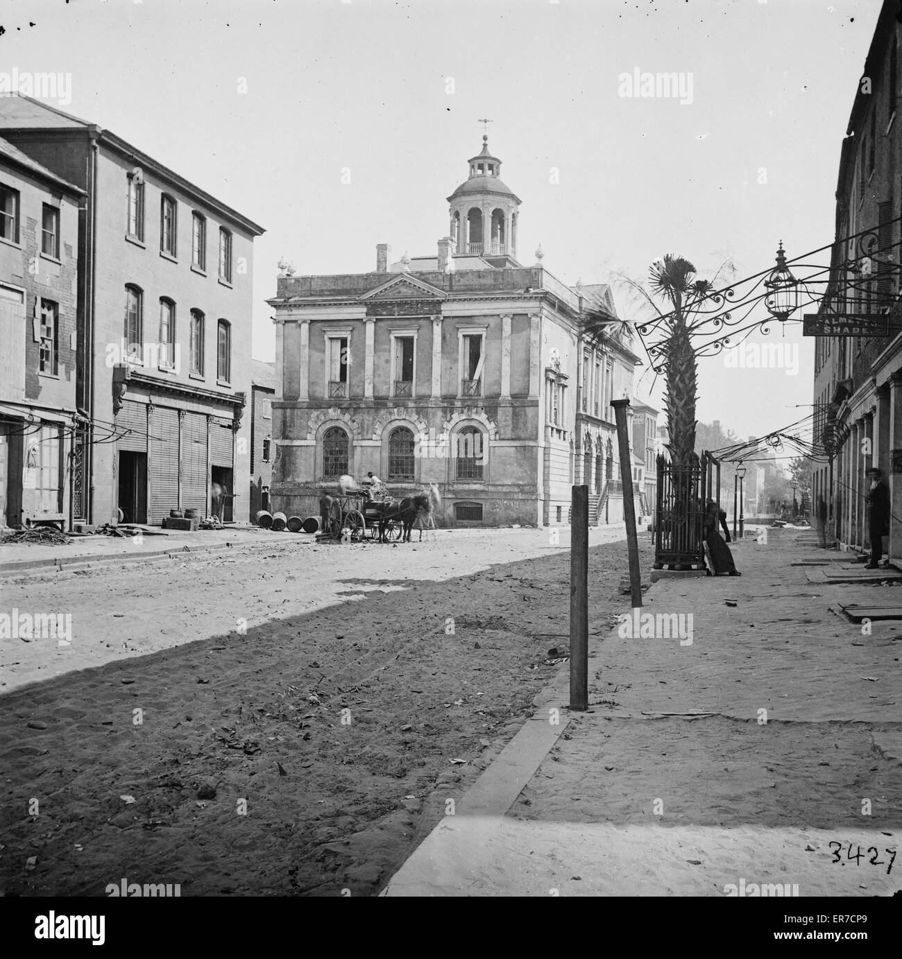 Charleston, South Carolina. Ufficio postale, East Bay Street, sh Foto Stock